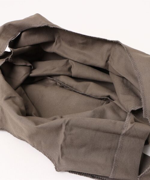 TODAY'S SPECIAL（トゥデイズスペシャル）の「【TODAY'S SPECIAL】WARM COTTON MARCHE BAG S ダークカーキ /361329（エコバッグ/サブバッグ・レディース・ミント・FREE）」の11枚目の写真