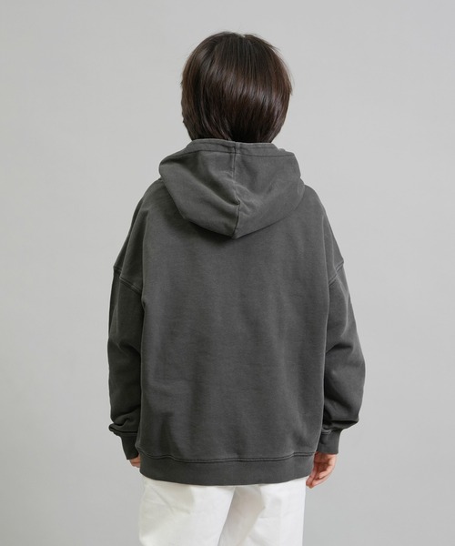 Dickies（ディッキーズ）の「【ムラサキスポーツ限定】Dickies/ディッキーズ DK Pigment dye hoodie キッズ パーカー 253K30M203（パーカー・キッズ・ブラック/オレンジ/グリーン・130cm/140cm/150cm/160cm）」の19枚目の写真
