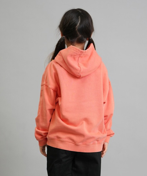 Dickies（ディッキーズ）の「【ムラサキスポーツ限定】Dickies/ディッキーズ DK Pigment dye hoodie キッズ パーカー 253K30M203（パーカー・キッズ・ブラック/オレンジ/グリーン・130cm/140cm/150cm/160cm）」の14枚目の写真