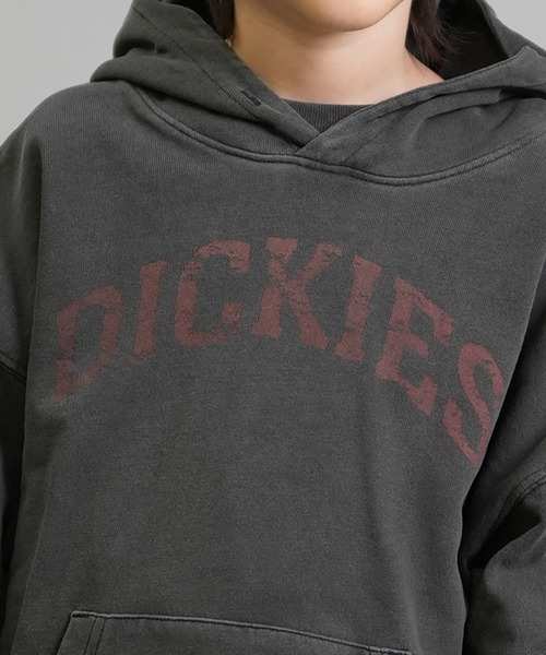 Dickies（ディッキーズ）の「【ムラサキスポーツ限定】Dickies/ディッキーズ DK Pigment dye hoodie キッズ パーカー 253K30M203（パーカー・キッズ・ブラック/オレンジ/グリーン・130cm/140cm/150cm/160cm）」の9枚目の写真