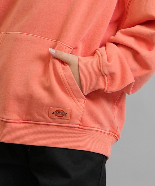 Dickies（ディッキーズ）の「【ムラサキスポーツ限定】Dickies/ディッキーズ DK Pigment dye hoodie キッズ パーカー 253K30M203（パーカー・キッズ・ブラック/オレンジ/グリーン・130cm/140cm/150cm/160cm）」の8枚目の写真