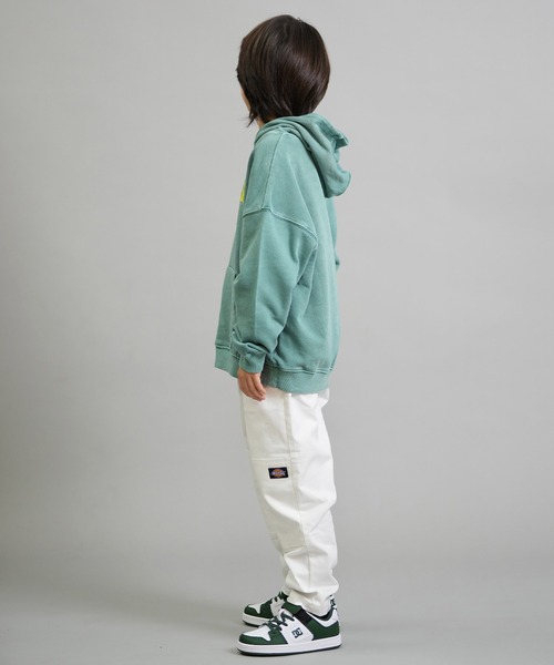 Dickies（ディッキーズ）の「【ムラサキスポーツ限定】Dickies/ディッキーズ DK Pigment dye hoodie キッズ パーカー 253K30M203（パーカー・キッズ・ブラック/オレンジ/グリーン・130cm/140cm/150cm/160cm）」の21枚目の写真