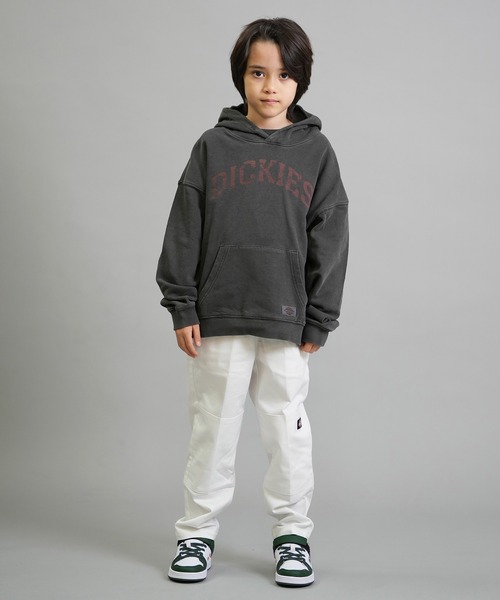 Dickies（ディッキーズ）の「【ムラサキスポーツ限定】Dickies/ディッキーズ DK Pigment dye hoodie キッズ パーカー 253K30M203（パーカー・キッズ・ブラック/オレンジ/グリーン・130cm/140cm/150cm/160cm）」の18枚目の写真