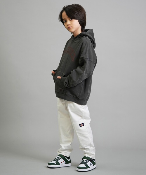 Dickies（ディッキーズ）の「【ムラサキスポーツ限定】Dickies/ディッキーズ DK Pigment dye hoodie キッズ パーカー 253K30M203（パーカー・キッズ・ブラック/オレンジ/グリーン・130cm/140cm/150cm/160cm）」の17枚目の写真