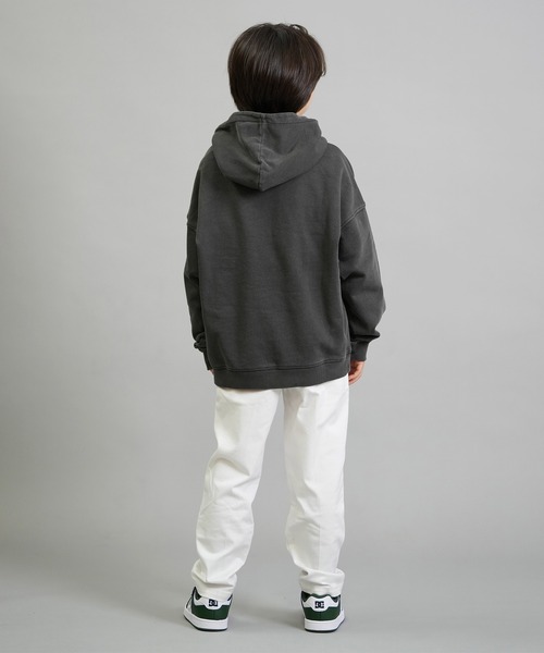 Dickies（ディッキーズ）の「【ムラサキスポーツ限定】Dickies/ディッキーズ DK Pigment dye hoodie キッズ パーカー 253K30M203（パーカー・キッズ・ブラック/オレンジ/グリーン・130cm/140cm/150cm/160cm）」の15枚目の写真