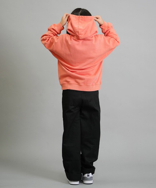 Dickies（ディッキーズ）の「【ムラサキスポーツ限定】Dickies/ディッキーズ DK Pigment dye hoodie キッズ パーカー 253K30M203（パーカー・キッズ・ブラック/オレンジ/グリーン・130cm/140cm/150cm/160cm）」の10枚目の写真