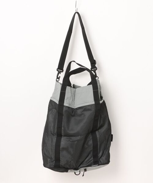 Gramicci(グラミチ)の「/GRAMICCI/NYLON PACKABLE TOTE(トートバッグ・メンズ・ブラック/グレー・FREE)」の17枚目の写真