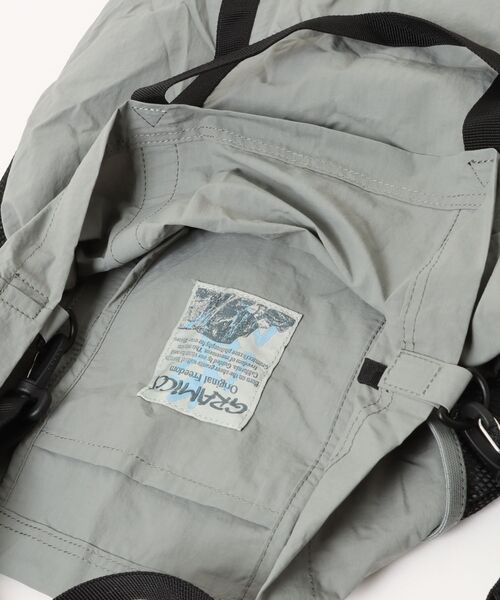 Gramicci(グラミチ)の「/GRAMICCI/NYLON PACKABLE TOTE(トートバッグ・メンズ・ブラック/グレー・FREE)」の19枚目の写真
