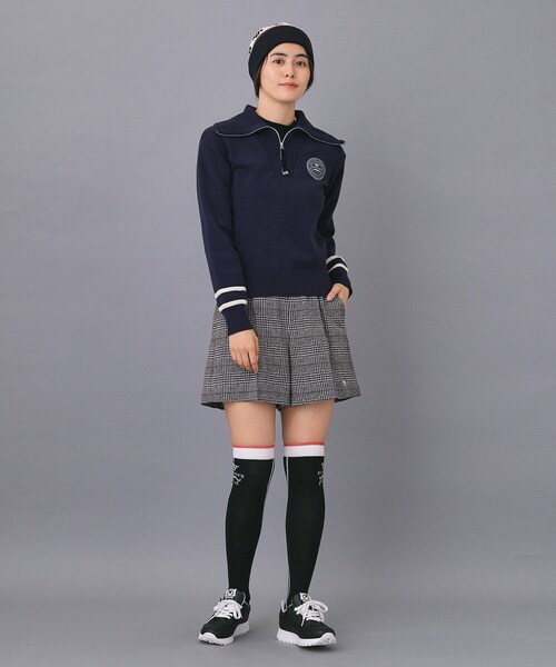 セール】【ADABAT NAVY】ハイブリッドダウンキュロット（その他パンツ