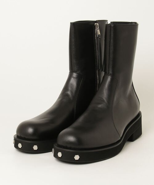 OUAT（オーユーエーティー）の「【OUAT】ASTRO ZIP BOOTS（ブーツ・メンズ・ブラック・41/42/43）」の8枚目の写真