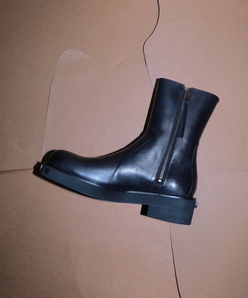 OUAT（オーユーエーティー）の「【OUAT】ASTRO ZIP BOOTS（ブーツ・メンズ・ブラック・41/42/43）」の7枚目の写真