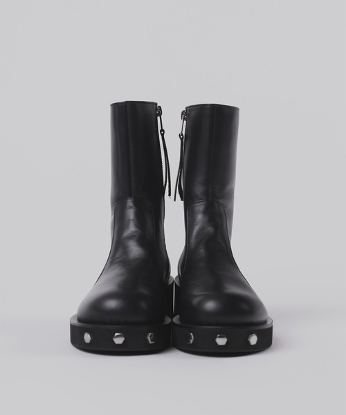 OUAT（オーユーエーティー）の「【OUAT】ASTRO ZIP BOOTS（ブーツ・メンズ・ブラック・41/42/43）」の11枚目の写真