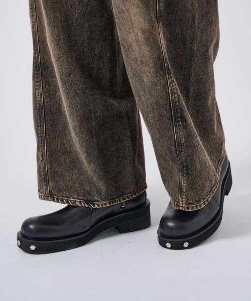 OUAT（オーユーエーティー）の「【OUAT】ASTRO ZIP BOOTS（ブーツ・メンズ・ブラック・41/42/43）」の10枚目の写真