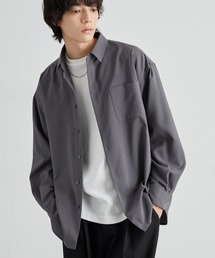 MONO-MART（モノマート）の「ハイコンフォート フレンチフロント レギュラーカラーシャツ〈UVカット・速乾・イージーケア〉（シャツ/ブラウス）」