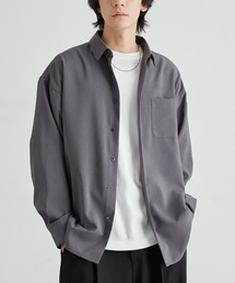 MONO-MART（モノマート）の「ハイコンフォート フレンチフロント レギュラーカラーシャツ〈UVカット・速乾・イージーケア〉（シャツ/ブラウス）」