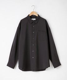 MONO-MART（モノマート）の「ハイコンフォート フレンチフロント レギュラーカラーシャツ〈UVカット・速乾・イージーケア〉（シャツ/ブラウス）」