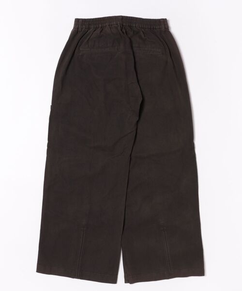 MANYMENMANYMINDS / ヴィンテージ加工コットンツイル/タックパンツ