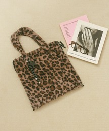 BAYFLOW | 【A4サイズ収納可能】チャーム付き3WAYファートート(トートバッグ)