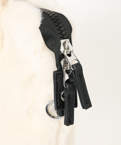 BAYFLOW(ベイフロー)の「【A4サイズ収納可能】チャーム付き3WAYファートート(トートバッグ・レディース・グレー/オフホワイト/ブラウン・FREE)」の20枚目の写真