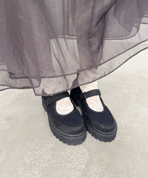 LE TALON(ルタロン)の「《WEB限定》Le decore / ル デコレ girlyメリージェーン(その他シューズ・レディース・ブラック・SMALL/MEDIUM/LARGE/X-LARGE)」の4枚目の写真