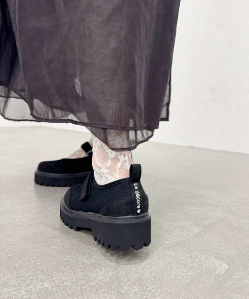 LE TALON(ルタロン)の「《WEB限定》Le decore / ル デコレ girlyメリージェーン(その他シューズ・レディース・ブラック・SMALL/MEDIUM/LARGE/X-LARGE)」の5枚目の写真
