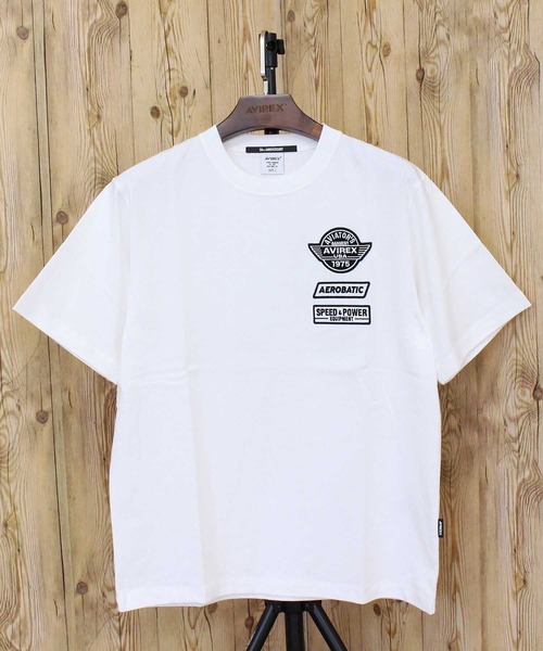 AVIREX(アヴィレックス)の「50th Anniversary T-SHIRT(Tシャツ/カットソー・メンズ・ホワイト/オレンジ/ブラック/オリーブ・L/XL/XXL/M)」の20枚目の写真