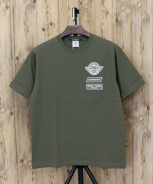 AVIREX(アヴィレックス)の「50th Anniversary T-SHIRT(Tシャツ/カットソー・メンズ・ホワイト/オレンジ/ブラック/オリーブ・L/XL/XXL/M)」の11枚目の写真