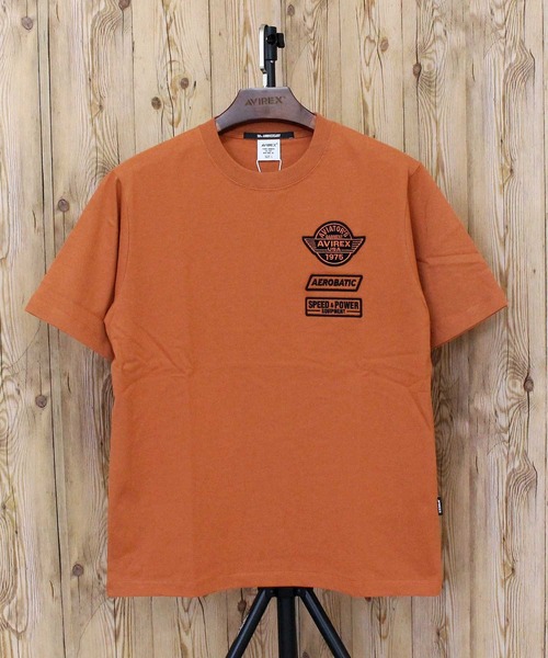 AVIREX(アヴィレックス)の「50th Anniversary T-SHIRT(Tシャツ/カットソー・メンズ・ホワイト/オレンジ/ブラック/オリーブ・L/XL/XXL/M)」の15枚目の写真