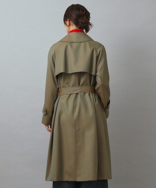 DRESSTERIOR（ドレステリア）の「ウールギャバアルスターコート（チェスターコート・レディース・ブラック/オリーブ・34/36/38）」の16枚目の写真