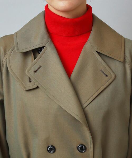 DRESSTERIOR（ドレステリア）の「ウールギャバアルスターコート（チェスターコート・レディース・ブラック/オリーブ・34/36/38）」の12枚目の写真
