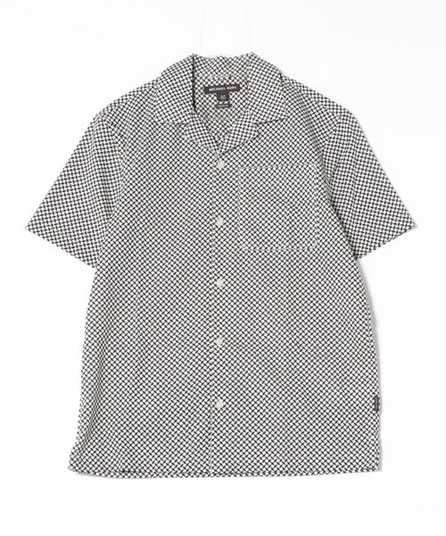 MICHAEL KORS(マイケルコース)の「ジオメトリック プリント ストレッチ コットン シャツ(シャツ/ブラウス・メンズ・ブルー系・XS/S/M/L)」の4枚目の写真
