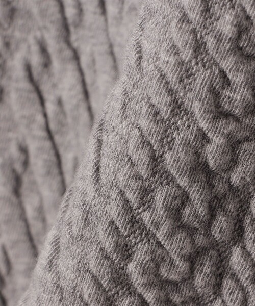 SHIPS（シップス）の「〈手洗い可能〉ケーブル ジャージー スキッパー プルオーバー（スウェット・レディース・ネイビー/レッド/オフホワイト/グレー・ONE SIZE）」の10枚目の写真