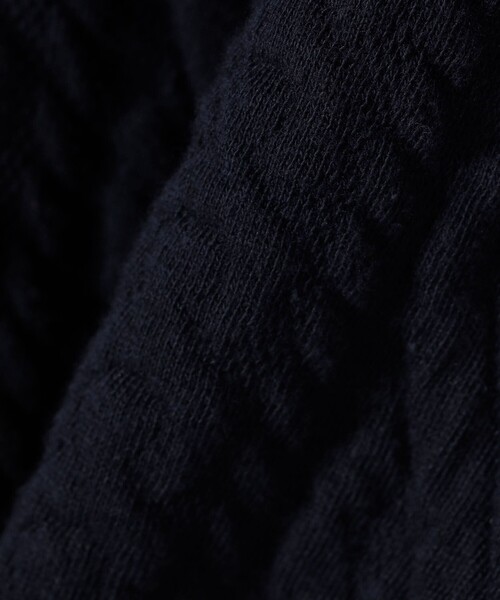 SHIPS（シップス）の「〈手洗い可能〉ケーブル ジャージー スキッパー プルオーバー（スウェット・レディース・ネイビー/レッド/オフホワイト/グレー・ONE SIZE）」の21枚目の写真