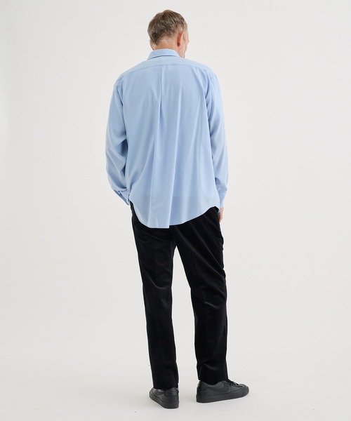 トップス markaware COMFORT FIT SHIRTS BLUE GRAY markaware（マーカウェア） シャツ 「MARKAWARE/マーカウェア」COMFORT