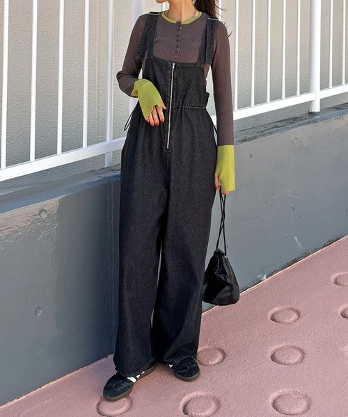 ISOOK(アイスー)の「【ISOOK / アイスー】配色キーネックリブニット / ヘンリーネック レイヤードライク トップス プルオーバー キーネック クルーネック 長袖 ロングスリーブ 指穴 サムホール アイボリー グレー ブラウン チャコール ZOZOTOWN限定(ニット/セーター・レディース・グレー/アイボリー/チャコール/ブラウン・FREE)」の17枚目の写真