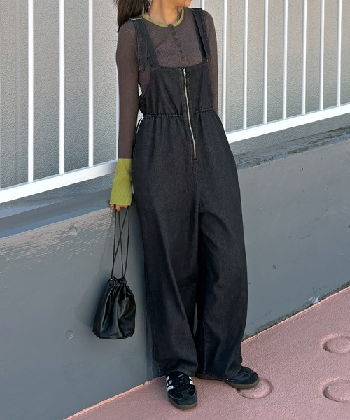 ISOOK(アイスー)の「【ISOOK / アイスー】配色キーネックリブニット / ヘンリーネック レイヤードライク トップス プルオーバー キーネック クルーネック 長袖 ロングスリーブ 指穴 サムホール アイボリー グレー ブラウン チャコール ZOZOTOWN限定(ニット/セーター・レディース・グレー/アイボリー/チャコール/ブラウン・FREE)」の18枚目の写真