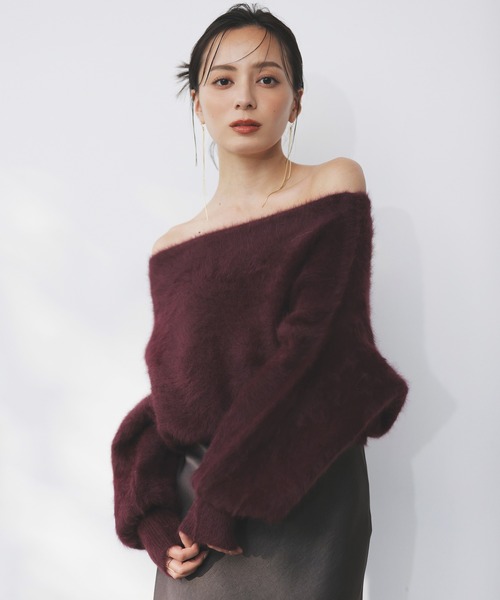 anuans 長袖ニットセーター ブランド古着】長袖ニット（ニット/セーター）｜anuans（ア