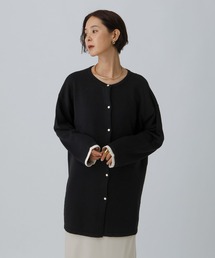 12ゲージレイヤード風カーディガンチュニック 577857