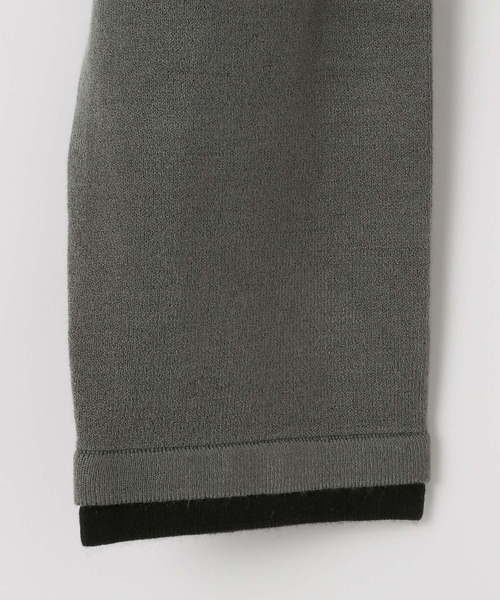 LEPSIM（レプシィム）の「12ゲージレイヤード風カーディガンチュニック　577857（カーディガン/ボレロ・レディース・チャコールグレー/ブラック/アイボリー・FREE）」の18枚目の写真