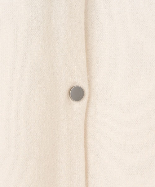 LEPSIM（レプシィム）の「12ゲージレイヤード風カーディガンチュニック　577857（カーディガン/ボレロ・レディース・チャコールグレー/ブラック/アイボリー・FREE）」の22枚目の写真