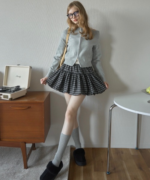チェックバルーンスカート/check balloon skirt（スカート）｜Birthday