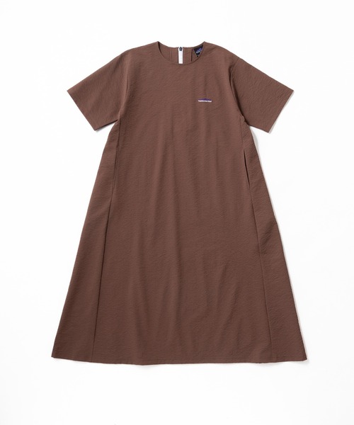 THOUSAND MILE（サウザンドマイル）の「[L's]SHORT SLEEVE OP SEERSUCKER/ショートスリーブワンピース シアサッカー（ワンピース・レディース・ブラック/ブラウン/ネイビー/イエロー・FREE）」の3枚目の写真