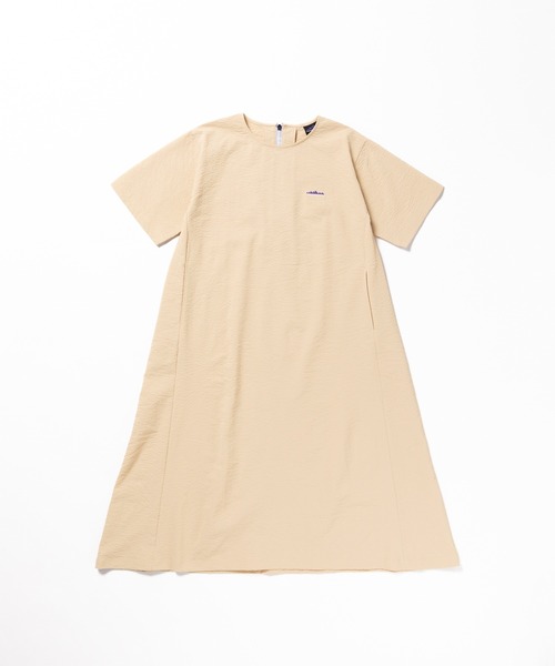 THOUSAND MILE（サウザンドマイル）の「[L's]SHORT SLEEVE OP SEERSUCKER/ショートスリーブワンピース シアサッカー（ワンピース・レディース・ブラック/ブラウン/ネイビー/イエロー・FREE）」の16枚目の写真