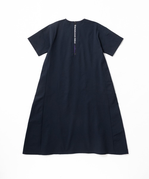 THOUSAND MILE（サウザンドマイル）の「[L's]SHORT SLEEVE OP SEERSUCKER/ショートスリーブワンピース シアサッカー（ワンピース・レディース・ブラック/ブラウン/ネイビー/イエロー・FREE）」の18枚目の写真