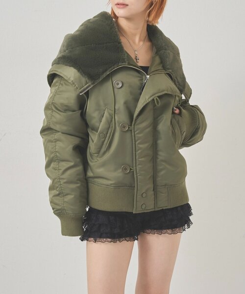 【極美品】 SOURCREAM N-2B フライトジャケット ブラック セール】【Sourcream/サワークリーム】N2Bフライトジャケット