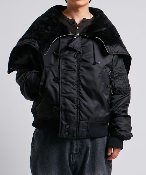 セール】【Sourcream】N-2B FLIGHT JACKET（ミリタリージャケット