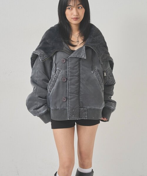 n2b フライトジャケット 小さめ ALPHA INDUSTRIES＞N―2B ショート フライトジャケット