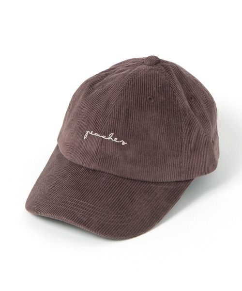 GLOBAL WORK（グローバルワーク）の「UVコーデュロイCAP/592786（キャップ・レディース・ネイビー/ベージュ/レッド/ダークブラウン/ブラック/オフホワイト・FREE）」の4枚目の写真