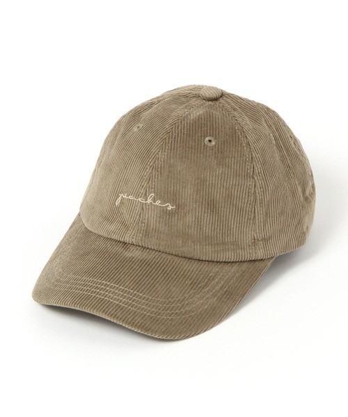 GLOBAL WORK（グローバルワーク）の「UVコーデュロイCAP/592786（キャップ・レディース・ネイビー/ベージュ/レッド/ダークブラウン/ブラック/オフホワイト・FREE）」の5枚目の写真