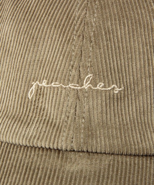 GLOBAL WORK（グローバルワーク）の「UVコーデュロイCAP/592786（キャップ・レディース・ネイビー/ベージュ/レッド/ダークブラウン/ブラック/オフホワイト・FREE）」の18枚目の写真